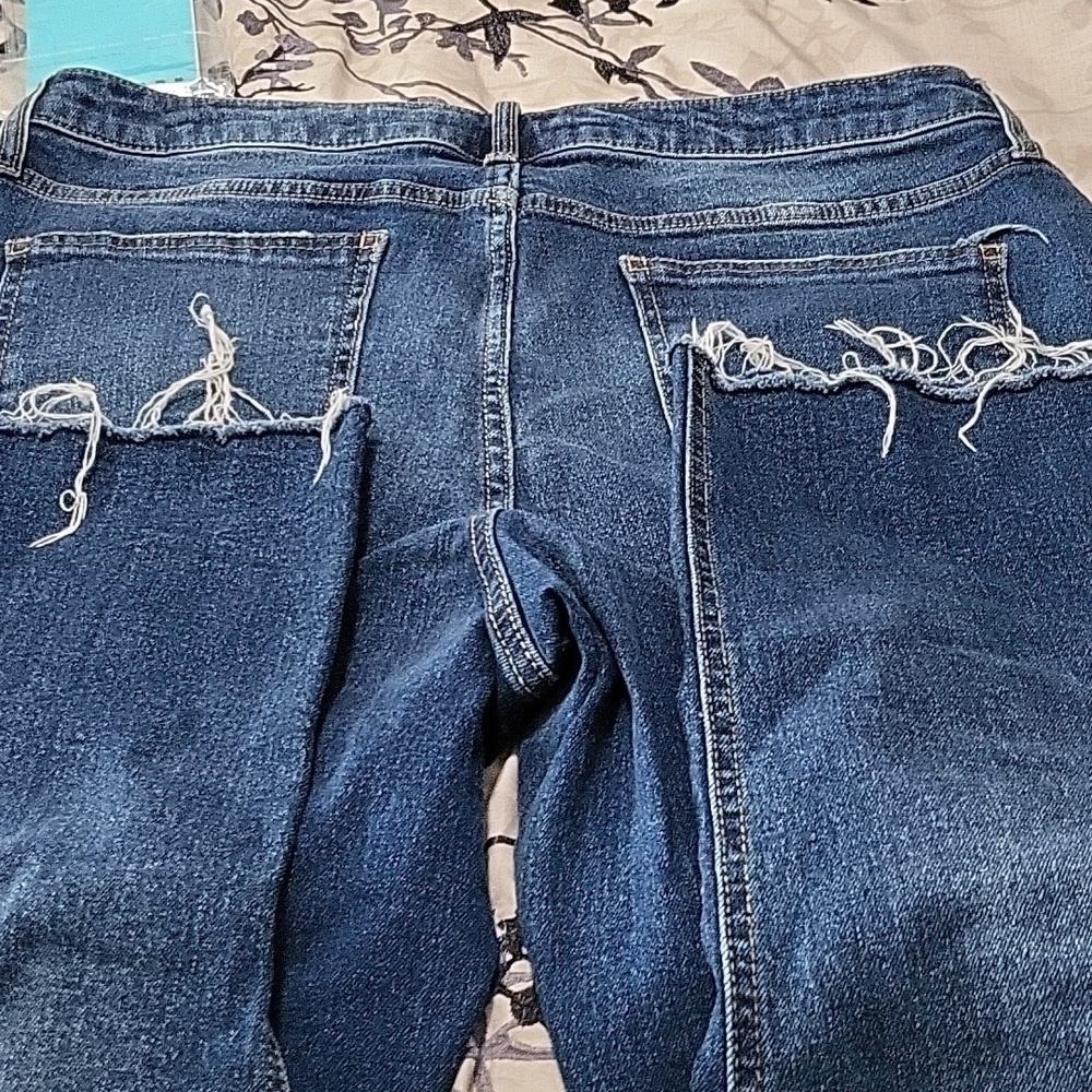 Stitch Star ankle jeans with raw cuffs - Picture 4 of 6